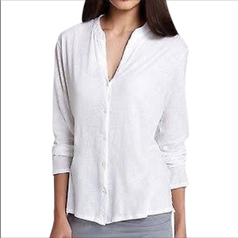 James Perse Too Button Up Sz 1